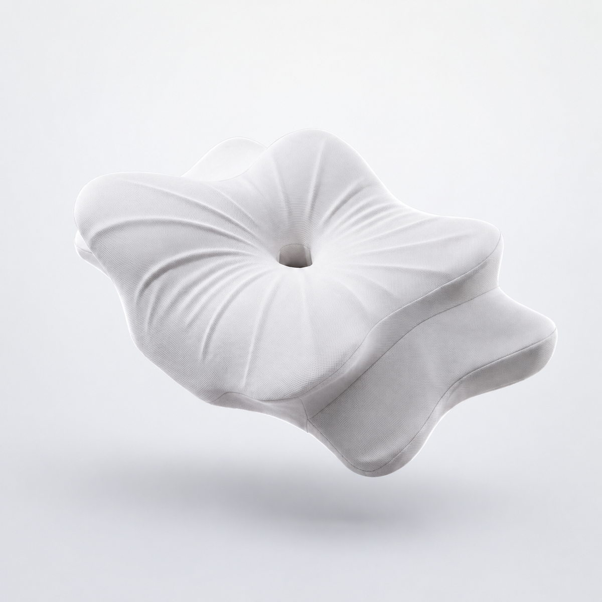 ATLARA cervical contour pillow seen from the side